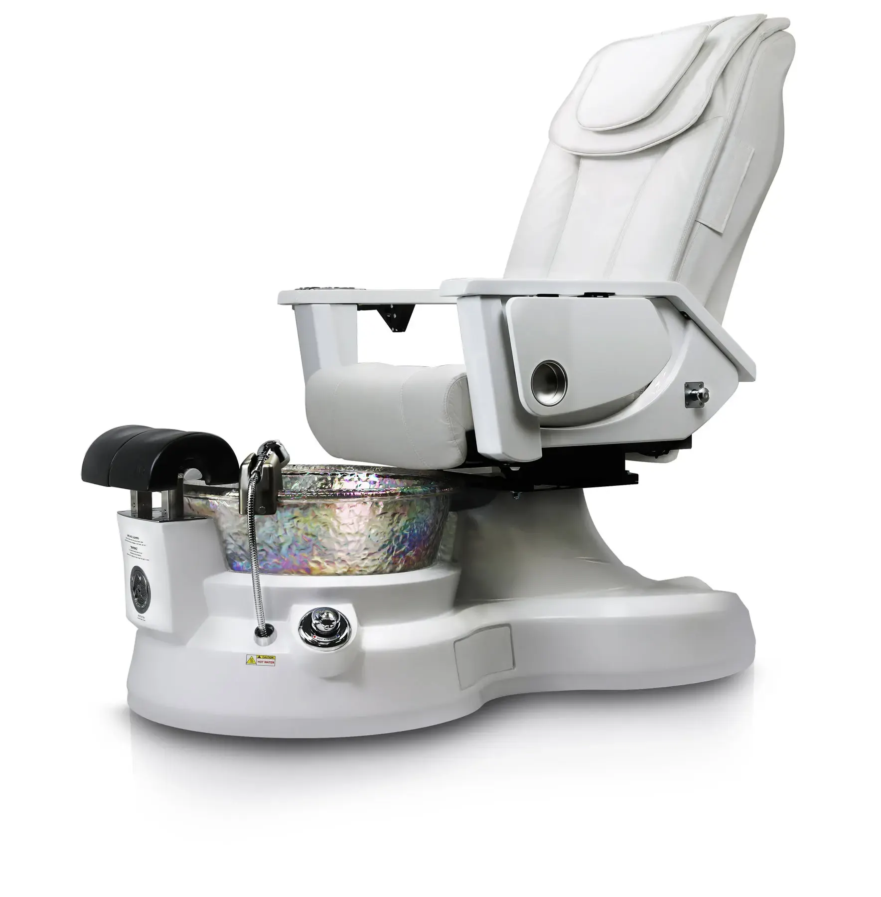 J&A Lenox pedicure chair in white