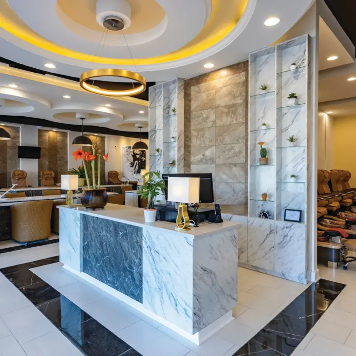 Standard Furniture built and installed by D3 Salon Solution