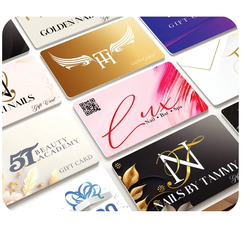 D3 custom gift cards