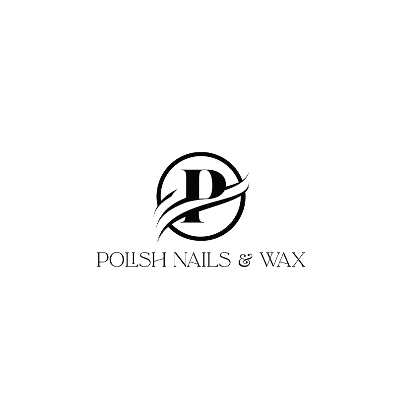 Polish Nails and Wax logo