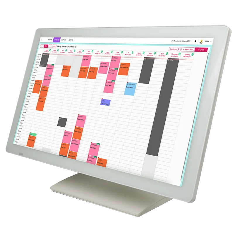 Windows OS, 21.5” Screen